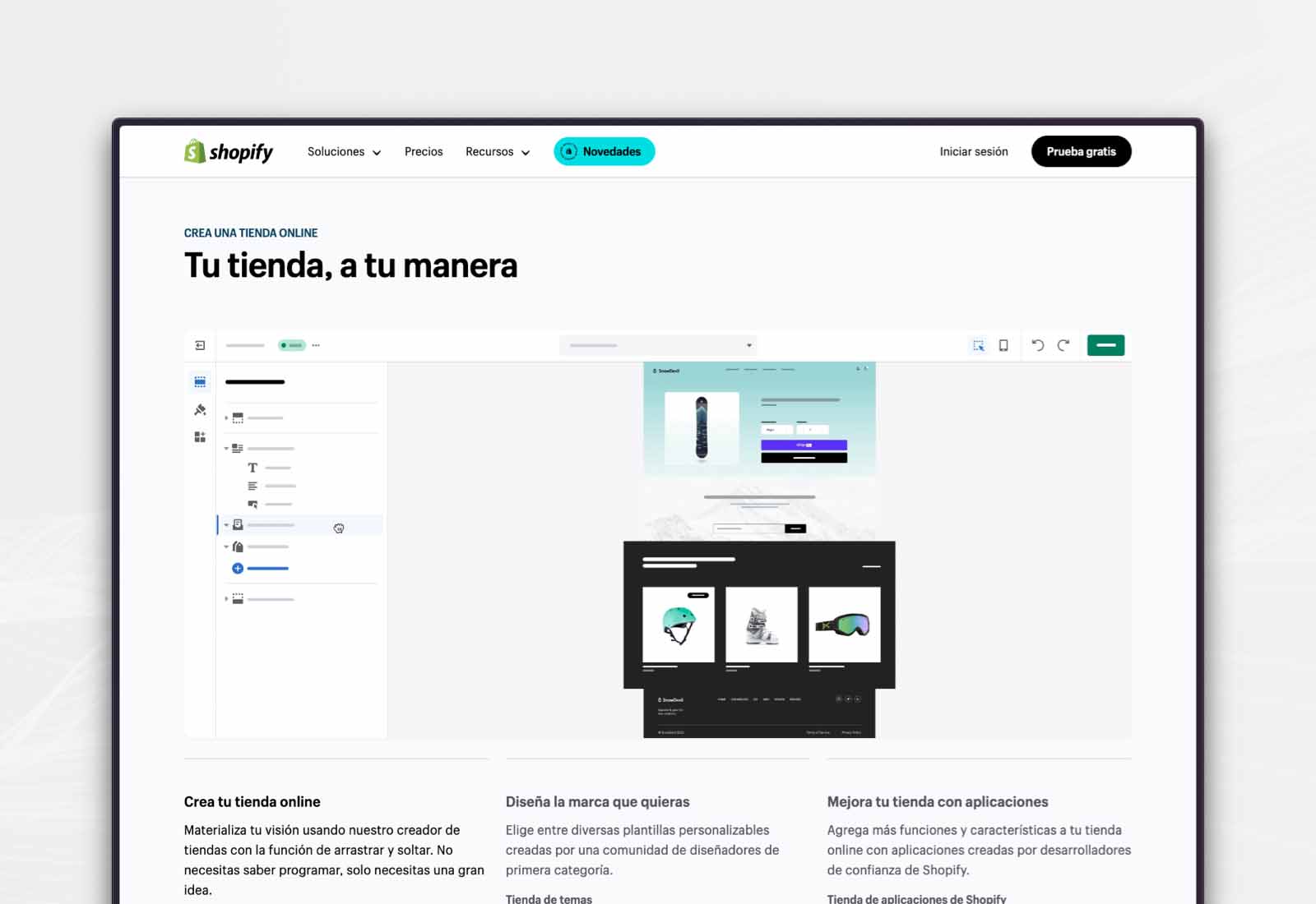 mejores plataformas ecommerce shopify